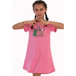 Dívčí noční košilka s kaktusem růžová – Zboží Dáma