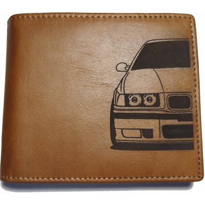 Pánská kožená BMW E36 hnědá – Zboží Mobilmania