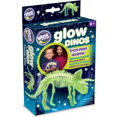 GlowStars Glow Dinos 3D kostra Triceratops – Hledejceny.cz