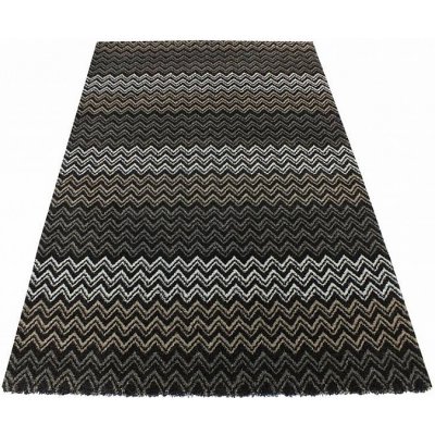 DYWANOPOL ZIG ZAG brown – Zboží Mobilmania