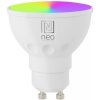 Žárovka Immax NEO SMART LED žárovka GU10 4,8W RGB+CCT barevná a bílá, stmívatelná, Zigbee, TUYA 07777L
