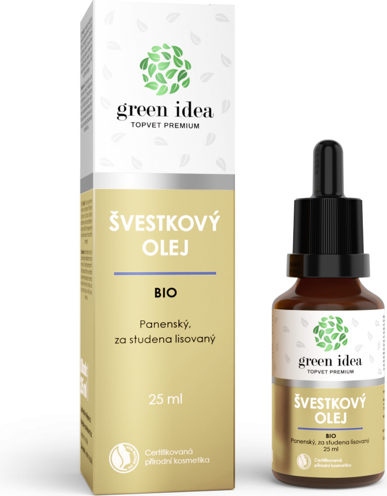 Green Idea Švestkový olej BIO 25 ml od 335 Kč - Heureka.cz