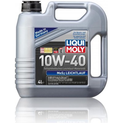 Liqui Moly 6948 MoS2 Leichtlauf Super 10W-40 4 l – Zboží Mobilmania