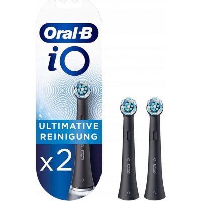 Oral-B iO Ultimate Clean Black 2 ks – Zboží Mobilmania