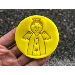 TVOŘÍTKO Anděl IX- razítko Rozměr: 8 cm, + Vykrajovátko: Ne – Zboží Mobilmania