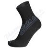 Kompresivní zdravotní punčochy Maxis ponožky BIO bavlna žebrované černá
