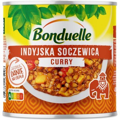 BONDUELLE Indické čočkové kari 400 g – Zboží Dáma