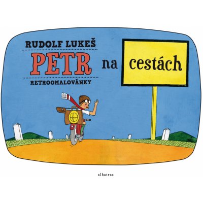 Retroomalovánky Petr na cestách Rudolf Lukeš