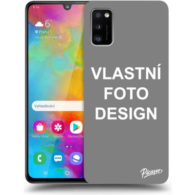 Pouzdro Picasee silikonové Samsung Galaxy A41 A415F - Vlastní design/motiv černé – Zboží Živě