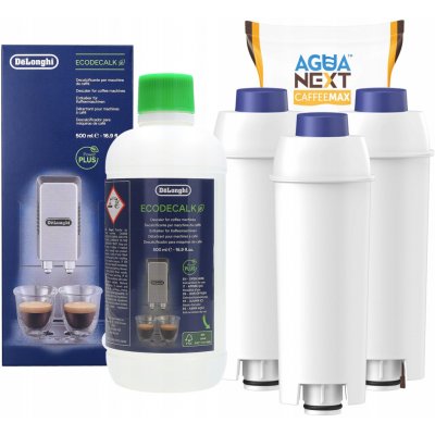 Agua Next DeLonghi 3 ks + Odvápňovač DeLonghi DLSC500 – Hledejceny.cz