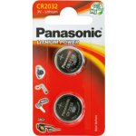 Panasonic CR-2032EL/2B 2ks 2B380562 – Zbozi.Blesk.cz