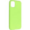 Pouzdro a kryt na mobilní telefon Apple Pouzdro Roar Colorful Jelly Case Apple iPhone 11 limetkové
