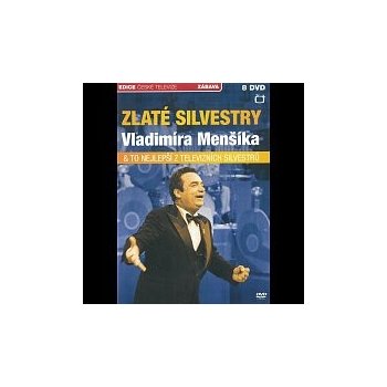 Zlaté silvestry vladimíra menšíka & to nejlepší z televizních silvestrů, 8 DVD