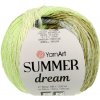 Příze YarnArt Summer Dream 4303 zelená šedá