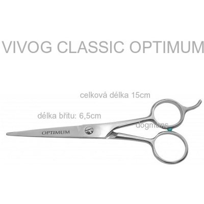 Vivog Nůžky na psy rovné 14 cm – Sleviste.cz