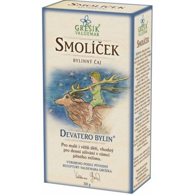 GREŠÍK Smolíček krab. Devatero bylin 50 g – Zboží Mobilmania