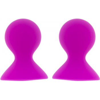 Dream Toys SILICONE NIPPLE SUCKERS přísavky na bradavky pink 2 ks