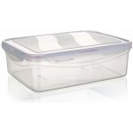 Banquet Dóza plastová hermetická Lara 5,5 l růžová 6ks – Zboží Dáma