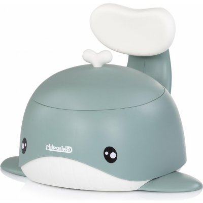 Chipolino nočník s opěrkou Whale Green – Zboží Dáma