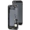 Náhradní kryt na mobilní telefon Kryt Apple iPhone 5S zadní + střední šedý