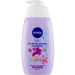 Nivea Kids Girl 2v1 sprchový gel a šampon 500 ml – Hledejceny.cz