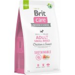 Brit Care Sustainable Adult Small Breed Chicken & Insect 7 kg – Hledejceny.cz