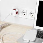Cubenest PowerCube Original USB A+C PD 20 W červená – Hledejceny.cz