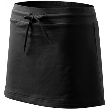 Malfini mini sukně 2v1 černá