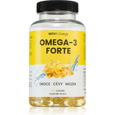 MOVIT ENERGY Omega-3 forte 180 tobolek – Zbozi.Blesk.cz