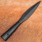 Lord of Battles Germánský hrot kopí Frame 29cm, ručně kovaný, černěný – Zboží Mobilmania