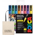 Uni Posca PC-3M 0,9 1,3 mm 8 barev třpytivé barvy – Hledejceny.cz