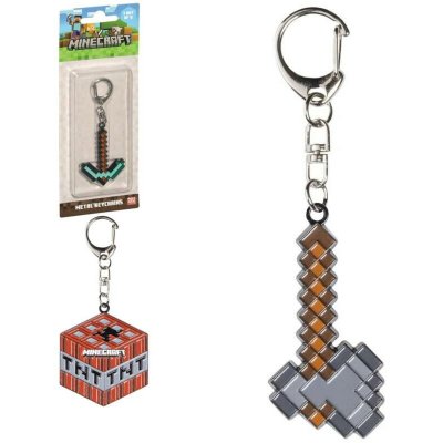 Přívěsek na klíče Minecraft kovový dětská 6 druhů mc6010 – Hledejceny.cz