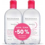 Bioderma Sensibio H2O micelární voda 2 x 500 ml dárková sada – Zboží Mobilmania