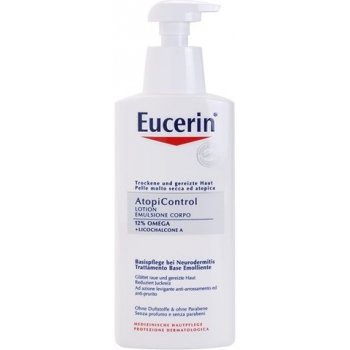 Eucerin AtopiControl tělové mléko pro suchou a svědící pokožku 400 ml