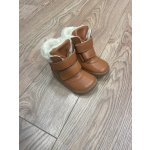 Pegres Barefoot SBF42 dětské zimní boty hnědé – Zbozi.Blesk.cz