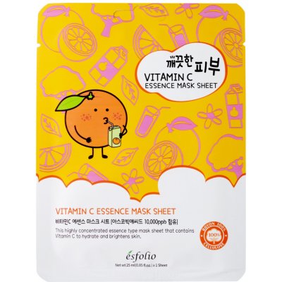 Esfolio Pure Skin Vitamin C Essence Mask Sheet 25 ml – Hledejceny.cz