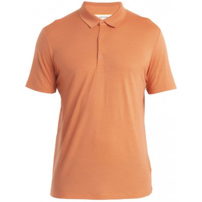 Icebreaker Mens Merino 150 Tech Lite III SS Polo Ember – Zboží Mobilmania