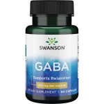 Swanson GABA Kyselina Gama Aminomáselná 250 mg 60 kapslí – Hledejceny.cz