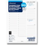 Filofax kalendář A5 2024 ČJ+SJ týden 2 stránky – Zboží Mobilmania