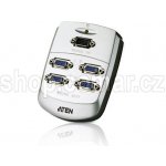 Aten VS-84 VGA splitter / 4-portový (1 PC - 4 monitory) / 250MHz – Zboží Živě