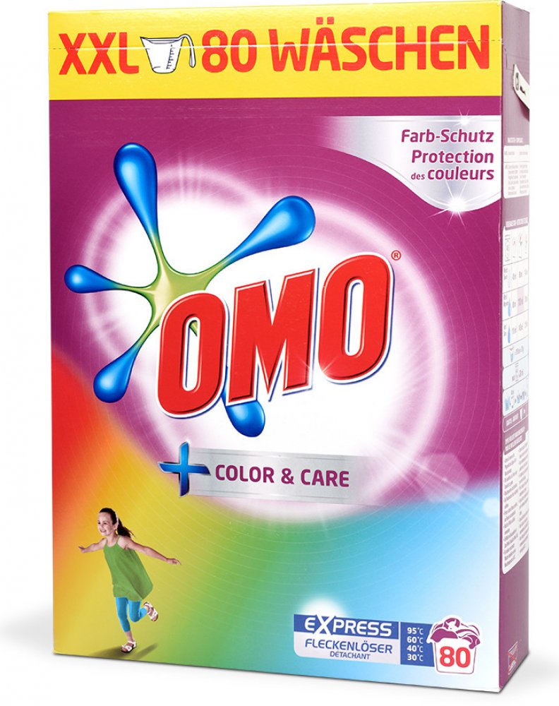 Omo Color & Care prací prášek 5,2 kg | Srovnanicen.cz