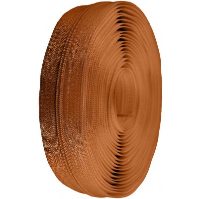 Zip spirálový No 3 metráž pro jezdce typu POL, malé, 290 hnědá střední – Zboží Mobilmania