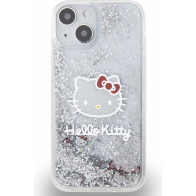 Hello Kitty Liquid Glitter Electroplating Head Logo iPhone 12/12 Pro čiré – Zboží Mobilmania