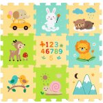 Petite&Mars Podlahové skládací puzzle Nexli 6 ks Forest Friends – Sleviste.cz