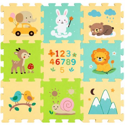 Petite&Mars Podlahové skládací puzzle Nexli 6 ks Forest Friends – Sleviste.cz