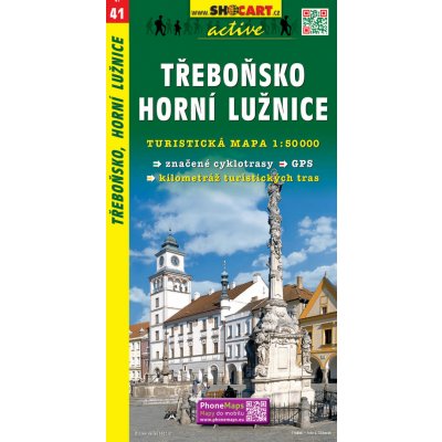 Třeboňsko Horní Lužnice 1:50000 t.map – Hledejceny.cz