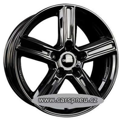 DEZENT KG 8x20 5x114,3 ET43 black gloss – Sleviste.cz