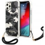 Pouzdro Guess iPhone 12/12 Pro Camo Collection černé – Hledejceny.cz