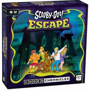 USAopoly Scooby-Doo: Escape from the Haunted Mansion A Coded Chronicles Game