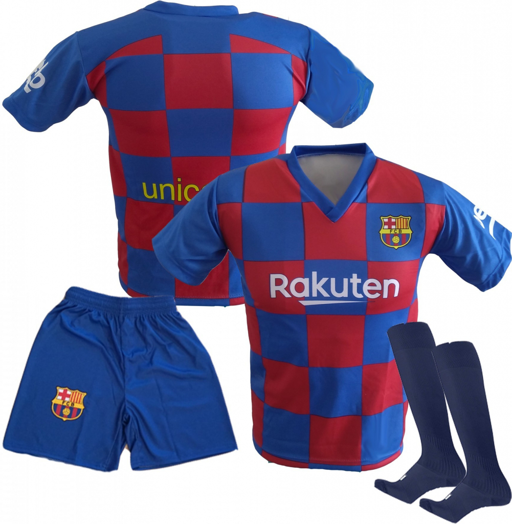 SP Barcelona fotbalový dres 2019/2020 s vlastním potiskem Potisk jméno a  číslo na záda S potiskem Trenýrky Chci trenýrky od 640 Kč - Heureka.cz